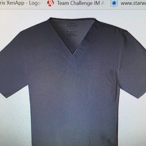 NWT Cherokee Mens or women’s scrub top black 4XL
